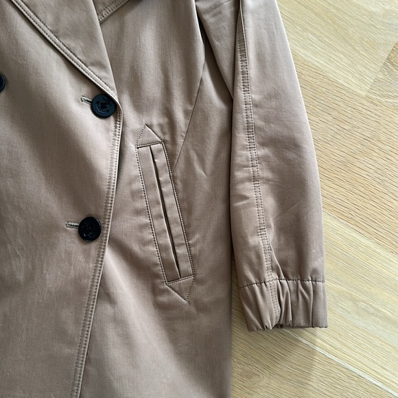 J. Crew Classic Tan Double-Breasted Women's trench Coat - Picture 5 of 11